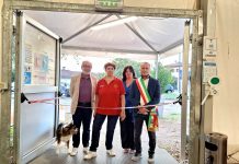 Ostiglia inaugura “Pizza e Sport” e la nuova pavimentazione della tensostruttura