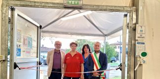 Ostiglia inaugura “Pizza e Sport” e la nuova pavimentazione della tensostruttura