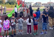 Ieri primo giorno di scuola a Ostiglia: dono ai remigini, inaugurato nuovo spazio giochi
