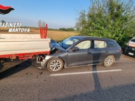 Tamponamento tra tre auto a Cerlongo, traffico in tilt sulla Goitese