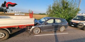 Tamponamento tra tre auto a Cerlongo, traffico in tilt sulla Goitese