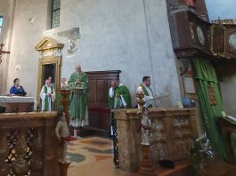 Emozioni al Santuario delle Grazie: il congedo del rettore Lucchi e l’ingresso di Gibelli