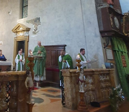 Emozioni al Santuario delle Grazie: il congedo del rettore Lucchi e l’ingresso di Gibelli
