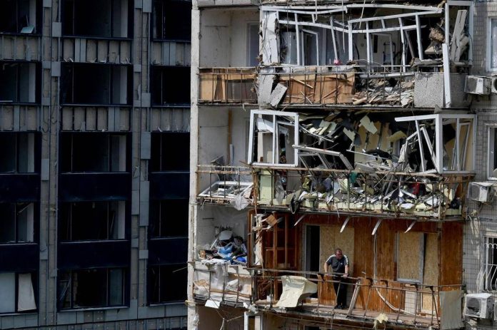 kiev_raid_russia_macerie_afp