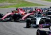 Gp Monza, scintille alla partenza: contatto Leclerc-Hamilton, poi Charles finisce a muro