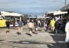 Mercato al Boma, pochi i banchi presenti. I commercianti: “Oggi non rientreremo delle spese”