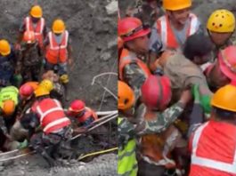 Miracolo in Nepal, estratti vivi due operai rimasti intrappolati in una galleria 9 giorni dopo l’alluvione