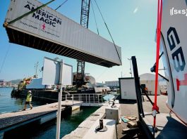 America’s Cup, team Usa arriva a Nisida, Nepi: “A Bagnoli si sta realizzando qualcosa di incredibile”