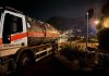 Vasto incendio a Positano provoca frana su strada ‘Amalfitana’, al lavoro vigili del fuoco