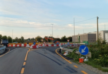 San Benedetto Po, riaperta la rotatoria sulla Romana: torna la normale viabilità