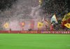 Saluti romani in curva Sud durante Roma-Atalanta all’Olimpico: 14 identificati