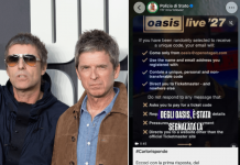 Oasis in Italia, Polizia avverte: “Attenzione a truffe online sui biglietti”