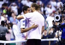 Zverev cade, Sonego lo aiuta a rialzarsi: fair play agli US Open