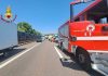 A22, tamponamento furgone-pulmino: coinvolti 6 minorenni. Sei chilometri di coda in direzione nord