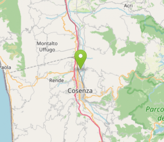 Terremoto oggi a Cosenza, scossa di magnitudo 3.7: avvertita in tutta la provincia