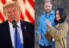 Donald Trump contro Harry e Meghan: “Hanno fatto cose terribili, io non li avrei mai accolti di nuovo come Re Carlo”
