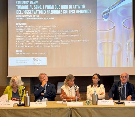 Tumore seno, D’Antona (Europa Donna): “Con test genomico terapia mirata”