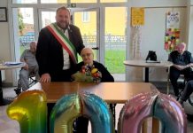 Poggio Rusco, festa per i 100 anni di Rina Loschi alla Rsa “Isidoro Cappi”