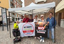 Suzzara, M5S e Network Giovani in piazza sotto la Torre Civica per Gaza