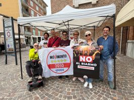 Suzzara, M5S e Network Giovani in piazza sotto la Torre Civica per Gaza