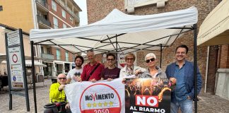 Suzzara, M5S e Network Giovani in piazza sotto la Torre Civica per Gaza