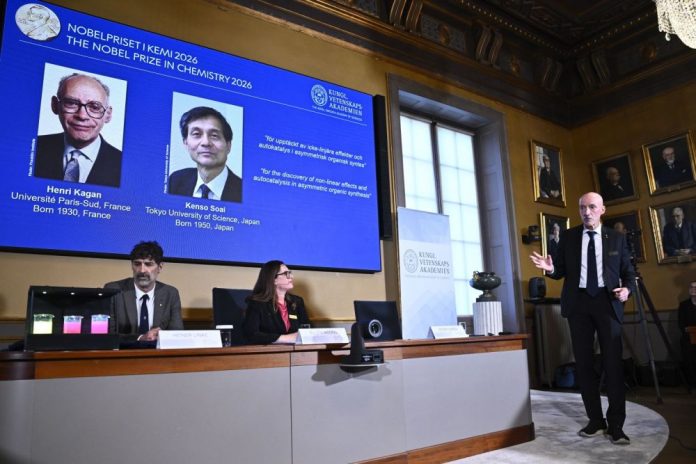 premio nobel chimica 2026