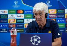 Gasperini “Mourinho merita l’abbraccio dei tifosi, poi testa alla partita”