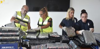 Si fa spedire 210 chili di hashish dagli Stati Uniti, blitz della GdF a Roma