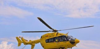 Commessaggio, bimbo cade dallo scivolo all’asilo: trasportato in elicottero a Bergamo