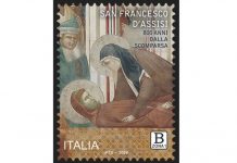Francobolli per San Francesco: emissione congiunta per gli 800 anni dalla morte