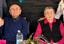 79 anni di matrimonio per Luigi e Pompilia: lui 104 anni, lei quasi 101
