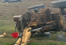 Viadana, trattore finisce in un canale: ferito un 65enne