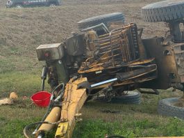 Viadana, trattore finisce in un canale: ferito un 65enne