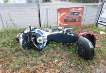 Suzzara, gli rubano la moto dal garage e si schiantano durante la fuga