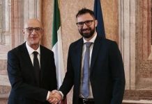 Mantova, il Prefetto Bolognesi riceve il nuovo Soprintendente Leonardo Lamanna