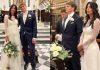 Giorgia Cardinaletti e Francesco Bechis hanno detto sì: le nozze a Fabriano e il look degli sposi
