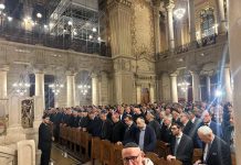 Al tempio di Roma la commemorazione per il 7 ottobre e l’attentato del 9 ottobre 1982