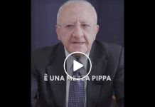 De Luca e la scarcerazione di Siher: “Siamo passati da Che Guevara a Youssef, emaciato con baffetti a coda di topo”