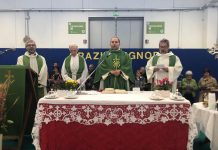 Gonzaga, la Giornata del Ringraziamento con la messa del Vescovo Marco