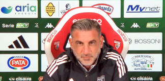 Modesto: “Tre partite ravvicinate? Pensiamo all’Entella. Il sintetico non deve essere un alibi”