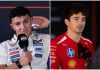 Formula 1, Hadjar: “Verstappen vincerebbe anche con Ferrari”. Leclerc: “Non sa di cosa parla”