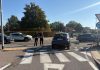 Cittadella, anziano ciclista travolto in rotonda: trasportato al Poma per un trauma cranico