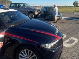 Motteggiana, scontro tra due auto: 86enne ferito e ricoverato a Mantova