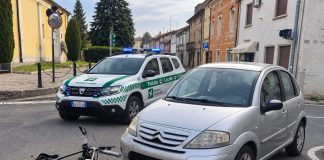 Cogozzo, scontro auto-bici all’incrocio: ciclista 57enne all’ospedale