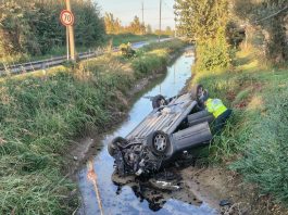 Roncoferraro, due incidenti in mezzora: feriti un motociclista e un automobilista