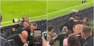 Juve-Lazio, caos sugli spalti e rissa tra tifosi bianconeri