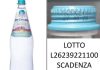 Acqua minerale ritirata dal mercato: il lotto interessato, come comportarsi