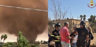 Tromba d’aria a Marsala, feriti 4 bambini e cane salvato dalle macerie: “Scenario di guerra”