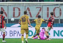 Mbangula come Batistuta, storica tripletta a San Siro contro il Milan dell’ex Juve