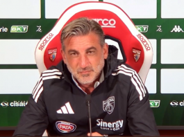 Modesto accende il big-match: “Partita bellissima da giocare. Entusiasmo, ma serve anche equilibrio”